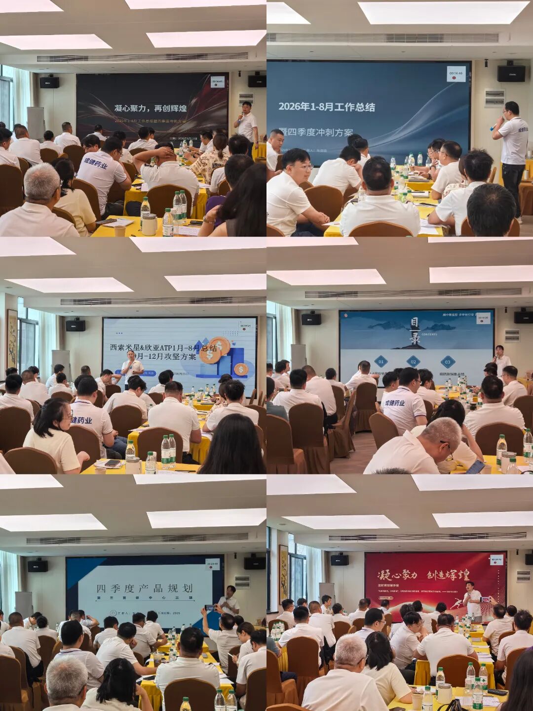汇报现场